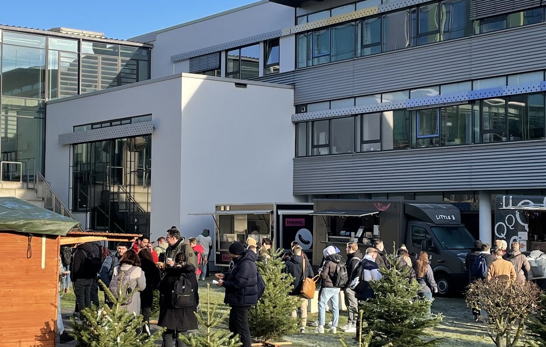 Weihnachtsmarkt an der Westfälischen Hochschule