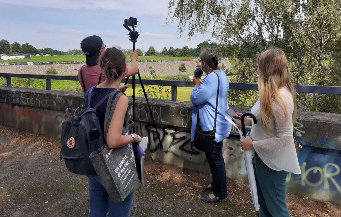 Team der virtuellen Tour im Westpark Bochum